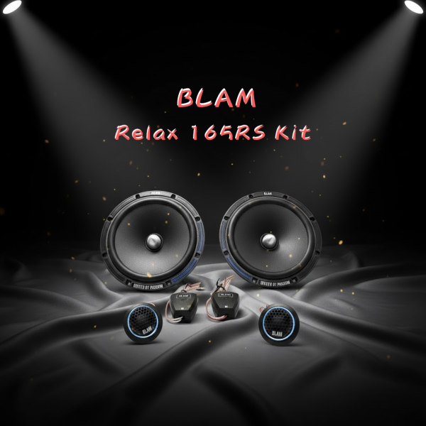 讓駕駛汽車擁有法式享受：BLAM Relax 165RS 二音路分音喇叭