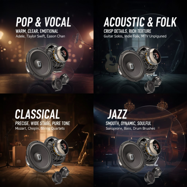 GLADEN SIGMA 165.2 AC 兩音路分音喇叭​