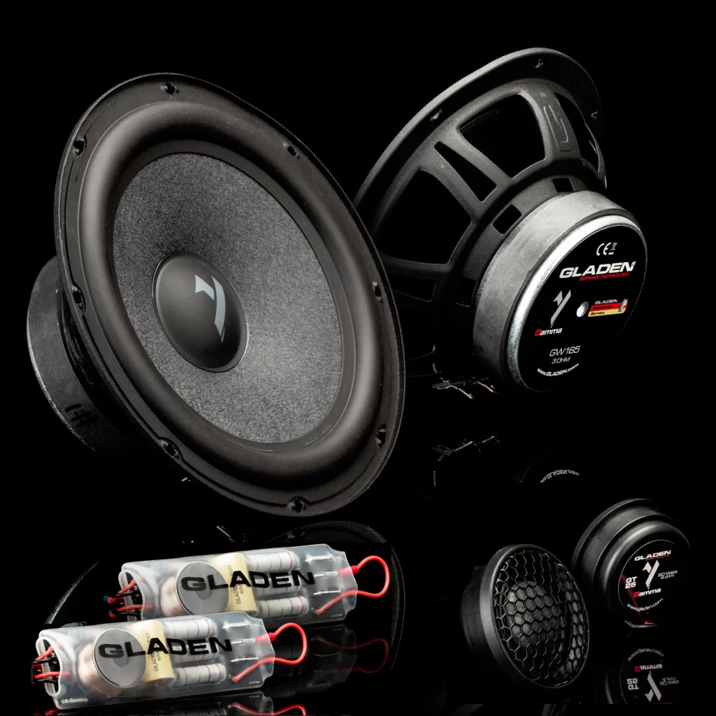 Gladen-gamma-165ac-woofer-tweeter